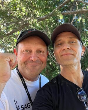 Seamus Dever Instagram - Lots of good folks out there today from procedural television including some TV cops with fake facial hair who ARENT FOOLING ANYONE.  We still know those handsome faces. @thekevine putting up the good fight for us on the Neg Com. Give ‘em hell brother. Time to make a new sign and time to settle this thang. There’s a lot of fake crimes out there not being solved by fake cops.