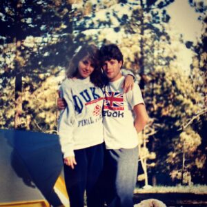 Sean Astin Instagram - It all started over a @babyruthbar, so they are honoring the best friendship of Chunk & Sloth for the 35th Anniversary release of #TheGoonies 4K Ultra HD, by having a #FirstFriendSweeps on Instagram. Not to get too sappy, but I chose a different throwback photo with Christine, from 29 years ago. She was then my girlfriend and now wife of 28 years. Totally counts!!!
 
Don’t forget to enter the #FirstFriendSweeps, I’m going to do a virtual hangout with the winner and there are other legit prizes below!!! All you have to do is post a throwback photo of you and your first friend with #FirstFriendSweeps on Instagram, then tag and follow @babyruthbar. #BabyRuthPartner Official rules - www.babyruthfirstfriend.com   

·         A year’s worth of Baby Ruth bars (365 bars)
·         The Goonies 4K digital movie
·         Custom friendship letterman jackets
·         A virtual hangout with me!