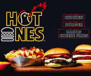 Sean Evans Instagram - @hotones x @shakeshack 

The Hot Ones menu is available right now on the app and in all Shacks nationwide this Friday hope you enjoy best spicy burger of my entire life