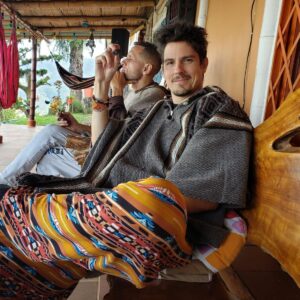 Sean Faris Instagram - So much love and gratitude for this incredibly gifted and humble being. Thank you, Juan Carlos, for sharing your love of music with all of us. 

#ayahuasca #love #hermano #lifeisagift #weareone