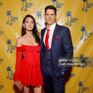 Sean Faris Instagram - So happy and proud to have this opportunity to finally share about the incredible work that my exceptionally talented wife @cheriealexandra put into starring in #GunsandMosesmovie just 6 months after giving birth to our lil firebird! Such a beautiful night taking a turn on the red carpet with Cherie who absolutely crushed it, making that @houseofcb red dress look stunning 😍 ❤️‍🔥💯 This is just the beginning boo! Many more to come! #wearelimitless