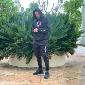 Sean Faris Instagram - 2 amazingly comfy brands that make a difference and work to affect positive change in the 🌎 . 

Thank you so much @badearthkills for the hoodie and tee that help to raise awareness about the various unhealthy chemicals in tap water. 

Also too, a big "Thank You" to  @aimedieuoriginal (Love God) I am a big fan of these joggers! For every product purchased on their site, socks will be donated to the homeless. 

#WeAreAllinThisTogether #LoveGod #WEAREONE