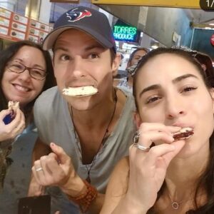 Sean Faris Instagram - Ohhhhhhh boy! On Sunday we went down to #pbjla at the Grand Central Market in downtown LA and got our homemade pb&j grub on! If you haven't tried it yet, you must! I would happily eat spoonfuls of the homemade cacao almond butter all by itself much less it being slapped onto 2 slices of fresh baked bread accompanied by a a heaping spoonful of ridiculously awesome superfood jam! Did I mention that they cut off the crust just like mom did?! Pinch me! Have I died and gone to heaven?! My word! I gotta new favorite spot!!! Cant wait to come back for more! #LifeIsAGift #💜MeSomePB&J #PB&JLA