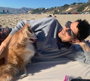 Sean Faris Instagram - I'm so grateful to have found my soul mate in this life! I LOVE YOU SIMBA💜 @cheriealexandra 🙏🏼 Simba and I both owe you a massive debt of gratitude for ensuring that he and I got to run it back! You really are a great friend. I don't know how I could ever repay you for  being his caretaker for 5 years before he and I got to reconnect!  #tearsofjoy even as I type this!😂😂😂

#hecompletesme #soulmate #onetruelove❤️ #mightevenpaytopromotethisoneformorereach🤣