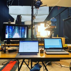 Sean Flynn Instagram - Typical day at Donatello. #triplescreens #donatelloarm