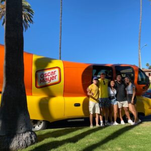 Sean Giambrone Instagram - I really GET INTO hot dogs! It was great to see @om_bolognabeth and @om_jumbodogjacob (jealous they get to drive the #weinermobile around the country) also @rebsrichey! and @nicholas.carreno yesterday. @oscarmayer #hotdogs