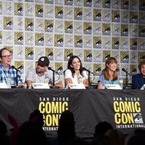 Sean Giambrone Instagram - Had a blast with my crazy @solaroppositesonhulu family at @comic_con #sdcc2022 Enjoyed meeting fans and talking about Season 3 and the Halloween Special. Hope you're enjoying Season 3 @hulu #solaropposites