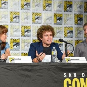 Sean Giambrone Instagram - Had a blast with my crazy @solaroppositesonhulu family at @comic_con #sdcc2022 Enjoyed meeting fans and talking about Season 3 and the Halloween Special. Hope you're enjoying Season 3 @hulu #solaropposites