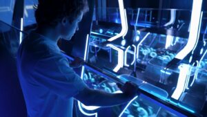 Sean Giambrone Instagram - WOW!! Still thinking about it. Fast, smooth, and amazing you are going to love Tron: Lightcycle. Got to enjoy it with 
@laurenelizabethash and @mattcornett 
@waltdisneyworld #teamblue #allthedisneythrills