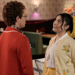 Sean Giambrone Instagram - NEW WEDNESDAY! "Thank you, magical Christmas vegetation!" Carmen catches Adam off guard. #TheGoldbergs 8:30/7:30c on @ABCNetwork
@TheGoldbergsABC Streaming on 
@hulu #mistletoe