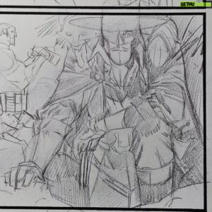 Sean Gordon Murphy Instagram - Finished pencils for Zorro. I probably don't share pencils enough. :)