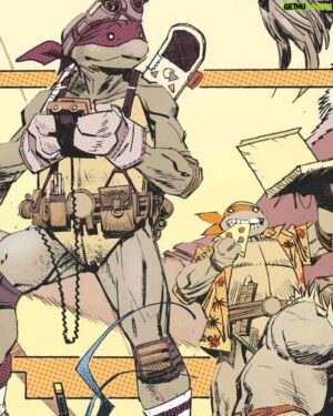 Sean Gordon Murphy Instagram - First time having a TMNT published! This is a 1:500 variant, so apologies for how hard it'll be to find. It wasn't my call. :)