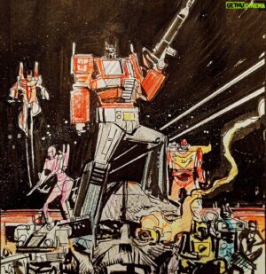 Sean Gordon Murphy Instagram - And another sketch for some Go Bot cover.