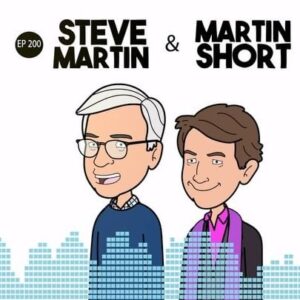 Sean Hayes Instagram - Double the power, double the math; for our 200th episode, it’s double-trouble with Steve Martin (@stevemartinreally) and Martin Short powered by @cartunaradio. The talk-show anecdote, the best use of a time-machine, and have you ever heard of the word “combo?” Here come the smiles… on an all-new #SmartLess. #SeanHayes #JasonBateman #WillArnett #SteveMartin #MartinShort

“SmartLess” is available for free wherever you listen to podcasts or you can listen one week early and ad-free with Wondery  on Apple Podcasts or in the @WonderyMedia app, or early with @AmazonMusic.