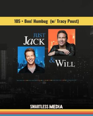 Sean Hayes Instagram - It’s a Ha-ha-halloween look back on this week’s “Just Jack & Will”! We get all the spooky deets from episode co-writer, Tracy Poust! This episode was recorded prior to the SAG-AFTRA strike on July 14th. 

To LISTEN, Click HERE:  https://wondery.com/links/just-jack-will/

#SmartLessMedia #JustJackAndWill #SeanHayes #EricMcCormack #TracyPoust #WillAndGrace #WonderyMedia #AmazonMusic