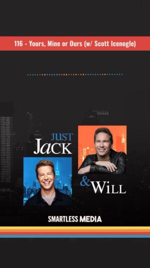 Sean Hayes Instagram - We pick up a new hobby and my hubby on an all-new “Just Jack & Will”. Eric McCormack and I welcome my husband, composer Scott Icenogle.  

To LISTEN, Click LINK IN BIO. 

#SmartLessMedia #JustJackAndWill #SeanHayes #EricMcCormack #ScottIcenogle #WillAndGrace #WonderyMedia #AmazonMusic