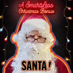 Sean Hayes Instagram - Unwrap yourself with this Claus for celebration - a “SmartLess” Christmas Bonus Quickie: SANTA! 🎅🏼
 #SmartLess #SeanHayes #JasonBateman #WillArnett #SantaClaus #SmartLess #SmartLessMedia #AmazonMusic #WonderyMedia