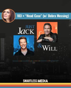 Sean Hayes Instagram - The one-and-only Debra Messing joins us this week to review the third episode of “Will & Grace” and share memories of being cast, golden gifts from executives, and more! Listen now wherever you get your podcasts. #SmartLessMedia #JustJackAndWill #SeanHayes #EricMcCormack #DebraMessing #AmazonMusic #WonderyMedia