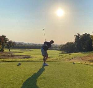 Sean Larkin Instagram - If anyone is looking for free golf balls, I lost 727,193 of them playing with these guys this week.  My golf game=bad.  My friends=great