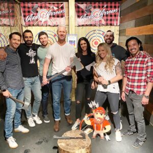 Sean Larkin Instagram - Just a group of urban lumberjacks 🪓 🎯
