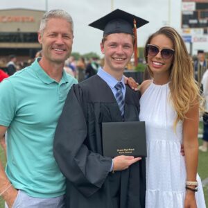 Sean Larkin Instagram - Class of 2020...been a heck of a trip but he made it.  Proud of you son!  #classof2020 🎓