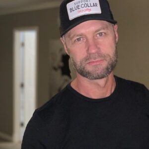 Sean Larkin Instagram - Support blue-collar… and beards.  #noshavenovember #greyhairbutdarkbeard???