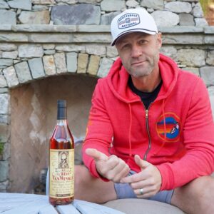 Sean Larkin Instagram - Colder weather sometimes calls for a little warming from the inside. This bottle I found at @unicorn_auctions will no doubt help out.