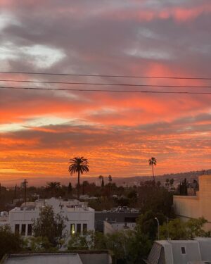 Sean O'Donnell Instagram - 7pm sunsets are going to hit so hard 🤌🏼