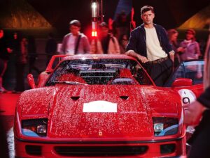 Sean O'Pry Instagram - They let me touch the toys 🏎️ 
@ferrariusa 
@ferrari 

📸 @michael_waring 
#FerrariGameChangers
