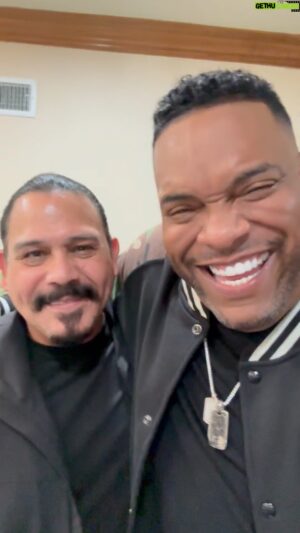 Sean Ringgold Instagram - My Brother @emiliorivera48 is definitely one of my favorite people to see when I’m on the West Coast . Always incredible energy with a kind and loving heart . Guys please make sure you go out and support his new movie @flaminhotmovie now streaming on @disneyplus and on @hulu. 🔥🔥🔥 it will leave you in tears .