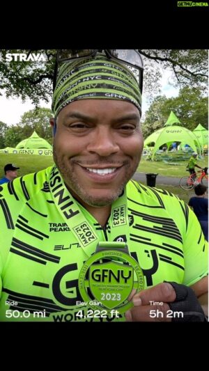 Sean Ringgold Instagram - Another @gfny_world  Championship on the books. This past Sunday we took over the lower level of the George Washington Bridge with 5k cyclists form all over the world. The cycling community is therapeutic on so many levels I don’t even know where I could begin. But I’m grateful that chose  to participate. Big thanks to my brother @humanpotentialcatalyst for not allowing my excuses to stop me from showing up. ❤️ 

@gfny_world @strictlycyclingcollective @ridewithnelly @amanitoomer_81 @nelsongutierrezstrictly