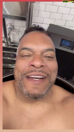 Sean Ringgold Instagram - I’m truly working to create the best version of myself 🙏🏽 Brick by Brick 🧱 This Cold 🥶 Plunge therapy is definitely worth exploring 👌🏾. Give it a shot !