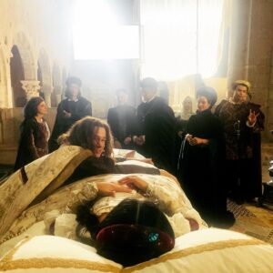 Sean Teale Instagram - Barely scratching the surface of BTS on Rosaline - Renaissance Summer 2021 

Out now @hulu and @disneyplus