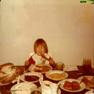Sean Waltman Instagram - This is me at one of my very first Thanksgiving feasts. #HappyThanksgiving
