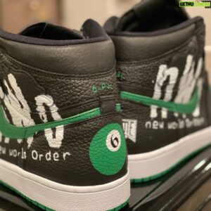 Sean Waltman Instagram - I was really looking forward to breaking out these custom "nWo Hall of Fame" Nike AJ1 Hightops by @goikicks for #wrestlemania week. #WWE #wwehalloffame
