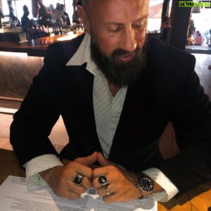 Sean Waltman Instagram - Two rings. Too much? 
#wwe
#halloffame 
#wrestling
#wrestlemania 
#wrestler