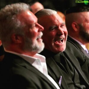 Sean Waltman Instagram - Talked with Kev on the phone for 5 hours last night. It was so crazy how fast the time flew as we reminisced. What only seemed like every few minutes, Kev would look at the time & tell me another hour had passed,in what seemed like the blink of an eye. He sent me this picture of he & Scott laughing during our DX Hall of Fame speech in 2019. ♥️ #ripscotthall