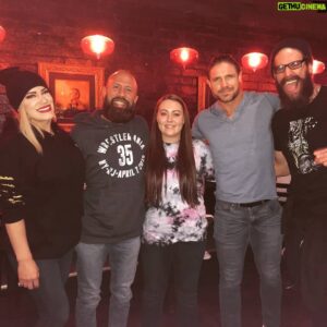 Sean Waltman Instagram - My daughter Kaitlyn & I met up with Taya, Morrison, & Luchasaurus. Had a great time  catching up & talking pro rasslin.