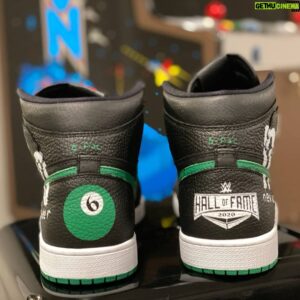 Sean Waltman Instagram - I was really looking forward to breaking out these custom "nWo Hall of Fame" Nike AJ1 Hightops by @goikicks for #wrestlemania week. #WWE #wwehalloffame