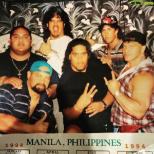 Sean Waltman Instagram - I just found this obviously from Manila, Philippines from 1994. Tatanka & I had custom silk suits made & they had them done the same day.