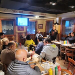 Sebastián Ugarte Instagram - Hoy realizamos nuestro Bite of Science sobre ventilación mecánica no invasiva, "la ciencia con sandwich entra"