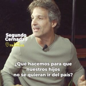 Segundo Cernadas Instagram - Con @patobullrich y @nestor.grindetti vamos a trabajar para poner orden y crear un futuro con fuerza, trabajo y oportunidades para que nuestros jóvenes se queden en el país. El cambio lo empezamos desde Tigre. Es ahora y es para siempre.