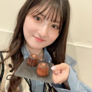 Seiran Kobayashi Instagram - カヌ！！(レ)
カフェで食べたのは初めてでした
おいしかった……