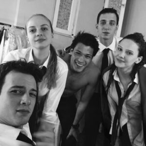 Selahattin Paşalı Instagram - Love101 is out now only on Netflix🌹 I Backstage I More memories to come✨ @netflixturkiye @ayyapim