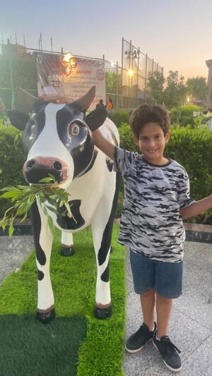 Selim Mostafa Instagram - عيد أضحي مبارك🐄 و كل سنة و أنتم طيبين و حلوين 🤍🫶