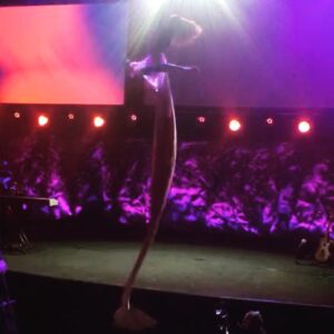 Selkie Hom Instagram - Final live run through for my first ever week run of #Easter shows... And one of the first times I've attempted aerial with a full #balletskirt