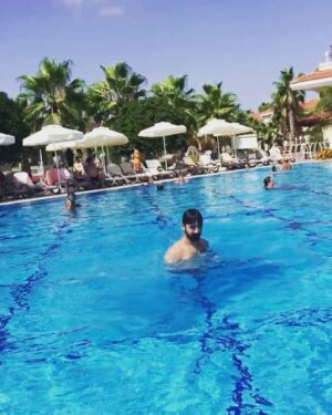 Selman Ünlüsoy Instagram - 🏊🏼🏊🏼Sıcaklarda koşturmanın acısı çıkmıyor. 😬