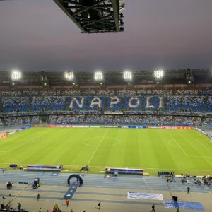 Semra Hunter Instagram - 🌟A night that fully lived up to my expectations - and then some. 

🔥Couldn’t have asked for a more magical atmosphere for one of the best games we could have at this early stage of the season at the temple of Diego Armando Maradona. 

🏆The perfect way to start another @championsleague season with @stansportfc, and with the added bonus of getting to work alongside the magnificent Italian football guru @nickybandini for the first time!
.
.
.
#Napoli #RealMadrid #Maradona #ChampionsLeague #UCL #EuropeanNights #Italy #Naples #Football #BestJobInTheWorld #CiaoCiao #UEFA