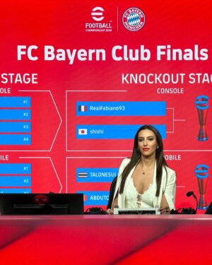 Semra Hunter Instagram - 😏Boss mode.
.
.
.
#eFootball #Presenter #AllWhite #Football #Gaming #BayernMunich #Germany #Munich #Konami #Championship #Competition #BossLady #Host #MindsetMonday