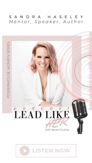 Serah D'Laine Instagram - 🎙NEW NEW NEW
You know what’s epic, conversations with powerhouse women being real about the sh*t they’ve overcome to get to where they are today. 

From Embarrassment To Owning Her Power”, I am so excited to welcome my girl @thesandrahaseleyco to the "Powerhouse Women" series on my "Lead Like HER" podcast.
Just a few of the highlights…..
1. Residence to social media until…
2. Sitting in failure, feeling embarrassed… 
3. What happens in the brain when FEMININE COMPETITION is NOT there…..
4. Thoughts on the future of Women in NFT’s - what it means for community at a new level…

Sandra Haseley is a Canadian-born American mother of four amazing children who works full time as a business strategist, high-performance coach, 2X international best-selling author, and keynote speaker, 
Sandra has also been hired as a corporate consultant for multimillion-dollar businesses for program development, key-note speaking, and workshop creation.  

She is the owner of Sandra Haseley   CO. and founding partner of several other companies over the last 10 years. She's worked with thousands of women from all across the world; passionate about guiding fearless and big-vibe women who are ready to expand more joyful, and wealthier next levels. By teaching them how to multiply their income by working less and having way more fun, using proven strategies along with even more powerful mindset.

Instagram Handle: @SANDRAHASELEYCO